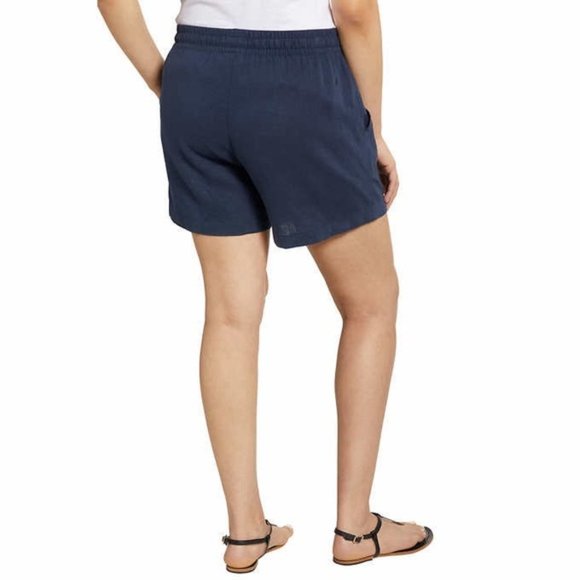 NWT Nautica Women's Linen Pull-On Short NEW - Picture 6 of 6